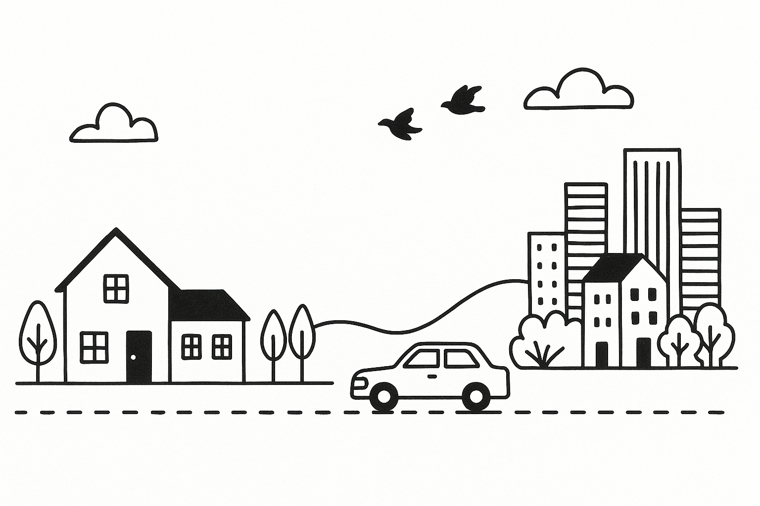 Home and Auto illustration